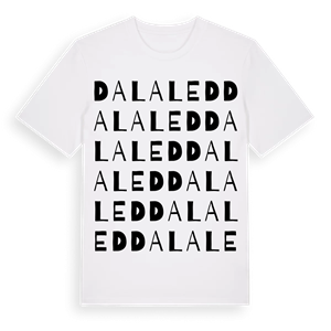 Dalaled ordlek t-shirt – ekologisk bomull t-shirt från Pinshirt