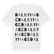 Dalby hage ordlek t-shirt