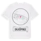 White t-shirt med Dalköpinge t-shirt