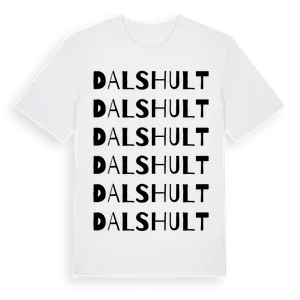 Dalshult ordlek t-shirt – ekologisk bomull t-shirt från Pinshirt