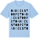 Blue Soul t-shirt med Danielstorpet ordlek t-shirt