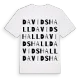 Davidshall ordlek t-shirt