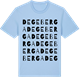 Blue Soul t-shirt med Degeberga ordlek t-shirt