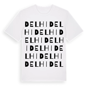 Delhi ordlek t-shirt – ekologisk bomull t-shirt från Pinshirt