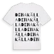 Denakälla ordlek t-shirt