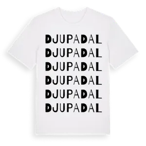 Djupadal ordlek t-shirt – ekologisk bomull t-shirt från Pinshirt