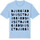 Blue Soul t-shirt med Djurgårdshuset ordlek t-shirt