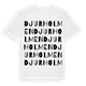 Djurholmen ordlek t-shirt