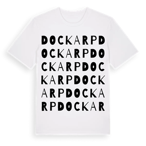 Dockarp ordlek t-shirt – ekologisk bomull t-shirt från Pinshirt