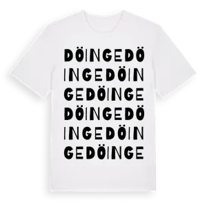 Döinge ordlek t-shirt – ekologisk bomull t-shirt från Pinshirt