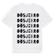 White t-shirt med Dösjebro ordlek t-shirt