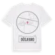 White t-shirt med Dösjebro t-shirt