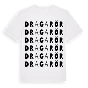 Dragarör ordlek t-shirt – ekologisk bomull t-shirt från Pinshirt
