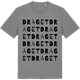 Mid Heather Gray t-shirt med Draget ordlek t-shirt