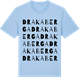 Blue Soul t-shirt med Drakaberga ordlek t-shirt