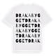 Drakabygget ordlek t-shirt