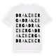 Drakeberga ordlek t-shirt