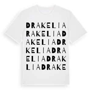 Drakelia ordlek t-shirt – ekologisk bomull t-shirt från Pinshirt