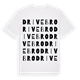 Drivebro ordlek t-shirt