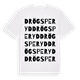 Drögsperyd ordlek t-shirt