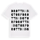 Drottningtorp ordlek t-shirt