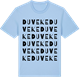 Blue Soul t-shirt med Duveke ordlek t-shirt