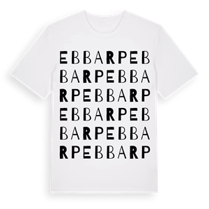 Ebbarp ordlek t-shirt – ekologisk bomull t-shirt från Pinshirt