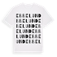 White t-shirt med Ebbelund ordlek t-shirt