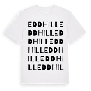 Eddhill ordlek t-shirt – ekologisk bomull t-shirt från Pinshirt