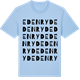 Blue Soul t-shirt med Edenryd ordlek t-shirt