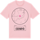 Pink Cotton t-shirt med Edenryd t-shirt