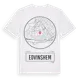 White t-shirt med Edvinshem t-shirt