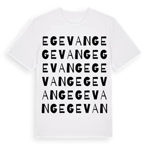Egevang ordlek t-shirt – ekologisk bomull t-shirt från Pinshirt