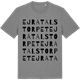 Mid Heather Gray t-shirt med Ejratalstorpet ordlek t-shirt