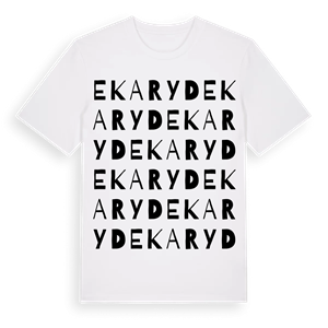 Ekaryd ordlek t-shirt – ekologisk bomull t-shirt från Pinshirt
