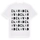 Ekavad ordlek t-shirt