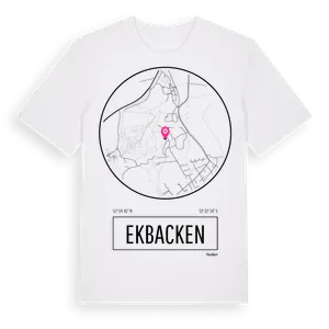 Ekbacken t-shirt – ekologisk bomull t-shirt från Pinshirt