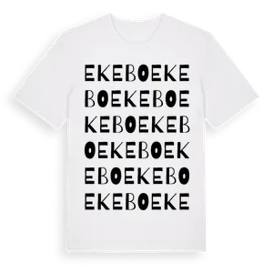 Ekebo ordlek t-shirt – ekologisk bomull t-shirt från Pinshirt
