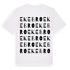 Ekebro ordlek t-shirt – ekologisk bomull t-shirt från Pinshirt