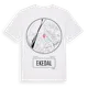 White t-shirt med Ekedal t-shirt