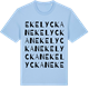 Blue Soul t-shirt med Ekelyckan ordlek t-shirt
