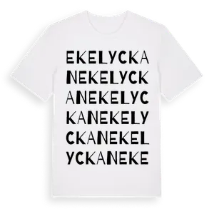 Ekelyckan ordlek t-shirt – ekologisk bomull t-shirt från Pinshirt