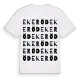 Ekeröd ordlek t-shirt