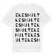 White t-shirt med Ekeshult ordlek t-shirt