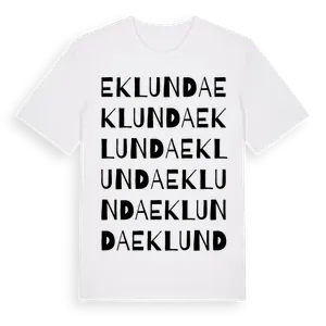 Eklunda ordlek t-shirt – ekologisk bomull t-shirt från Pinshirt