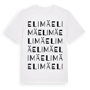 Elimä ordlek t-shirt – ekologisk bomull t-shirt från Pinshirt