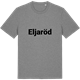 Mid Heather Gray t-shirt med Eljaröd fetstil t-shirt