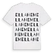 Ellahem ordlek t-shirt