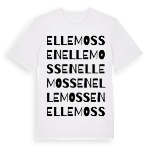 Ellemossen ordlek t-shirt – ekologisk bomull t-shirt från Pinshirt
