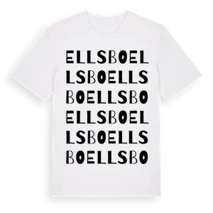 Ellsbo ordlek t-shirt – ekologisk bomull t-shirt från Pinshirt